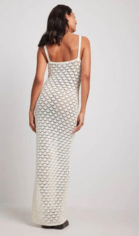 Crochet Knitted Maxi Dress