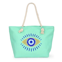 Evil Eye Beach Bag / Tote Bag