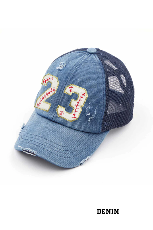 Personalized Ponytail Baseball Cap for Baseball