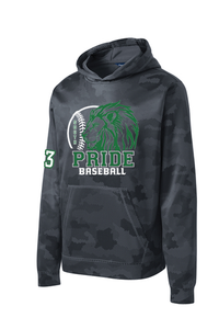 Youth Sport-Wick - CamoHex Fleece Hooded Pullover